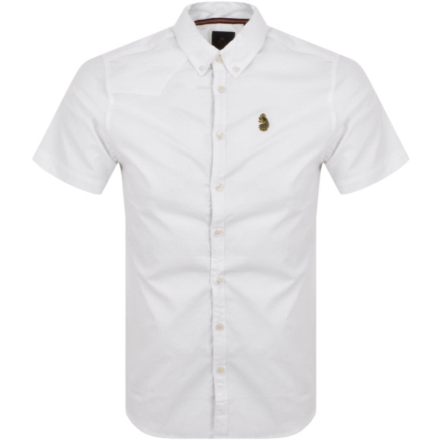 Luke 1977 Cambridge Short Sleeve Shirt White